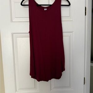 Old Navy Deep Red Tank Top